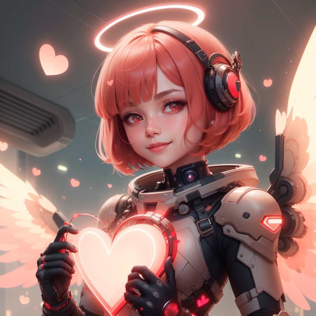 09623-12346-, cupidtech ,scifi, _scholar , scroll, 1girl, red hair, glowing eyes, smile ,closed mouth,bob cut,.png